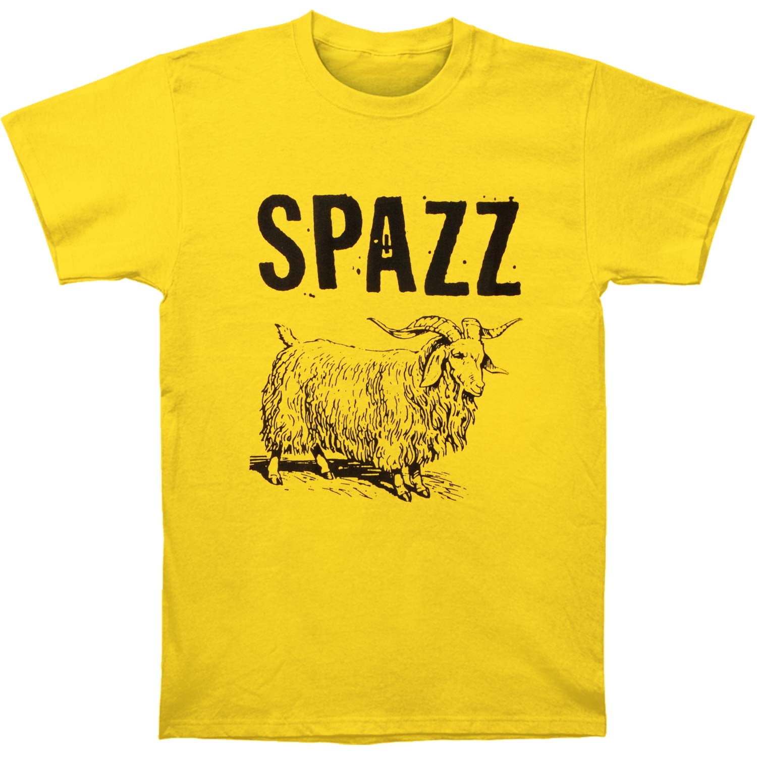 Spazz - Spazz Men's Goat T-shirt Yellow - Walmart.com - Walmart.com