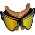 thumbnail image 4 of LILSIS Motorcycle Goggles Vintage Motorcycle Goggles Aviator Pilot Scooter Goggles, 4 of 6