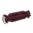 thumbnail image 3 of Candy Pillow With Pillow Core 24.6×9.8in Durable Cord Opening And Closing Design Waterproof And Easy To Install Maroon Stripe_2, 3 of 8