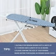 KINGRACK Ironing Board Cover with Spring Toggle, Heat Resistant