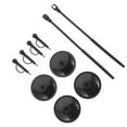 thumbnail image 3 of OFFIGAM Vintage Style Dynamic Mini Microphones Black 15-Pack for Recording and Broadcasting, 3 of 11