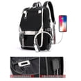 thumbnail image 3 of Mochila Blackpink, bolso para ordenador portátil, bolso escolar con puerto para auriculares, carga USB y amplificador, 3 of 3