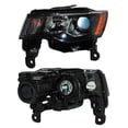 thumbnail image 1 of Faro Principal Grand Cherokee 2017 A 2018 Jeep LADO CONDUCTOR Filo negro TYC ., 1 of 4