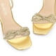 thumbnail image 5 of Sandalia DREAM PAIRS Brielle Tacones Dorados con Rhinestones 10 cm, 5 of 7
