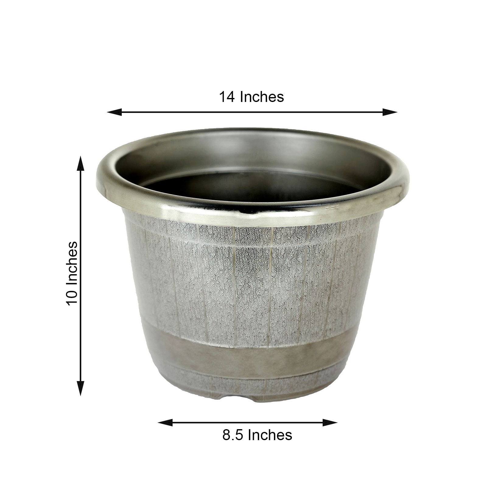 Stainless Steel Plant Containers