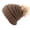 Brown, variant on Knitted Beanie Hat with Pom Pom and Cuff, One Size