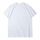 thumbnail image 2 of Tops para hombre, blusas y camisas de cuello redondo y manga corta para hombre, de color liso, a la moda, informales, ventiladas, con cuello redondo, para hacer ejercicio, de poliéster, de manga corta, 2 of 3