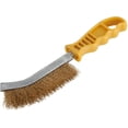 thumbnail image 1 of Cepillo de alambre de latón ergonómico, cepillo de alambre de cobre para limpieza y pulido de eliminación de óxido de acero inoxidable, 1 of 2