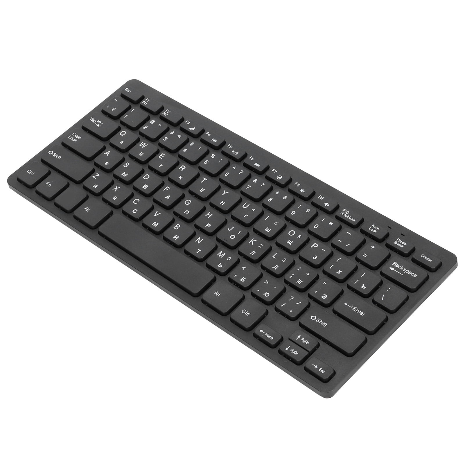 Mini Wired Mechanical Keyboard, 78 Keys UltraThin Wired Keyboard for PC Laptops, with USB Connection