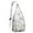 White-12, variant on Waterproof Hiking Sling Backpack for Women – Lightweight Floral Crossbody Chest Bag with Adjustable Strap, Botanical Wildflower Travel Backpack for Outdoor & Everyday Use