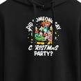 thumbnail image 3 of Disney - Did Someone Say Christmas Party - Juniors Cropped Pullover Hoodie, 3 of 5
