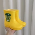 thumbnail image 4 of lnmuld Kids Cute Rain Boots, Waterproof Non- Wellies Color:Yellow,Size:5-5.5 Years, 4 of 5