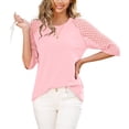 thumbnail image 1 of Blusa De Cuello Redondo Con Manga De 3 Cuartos, Blusa De Manga De 3 Cuartos, Cómoda, Suave, Transpirable, De Poliéster Para El Trabajo ANGGREK Ocean Broad Surfboard Fins, 1 of 5