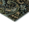 thumbnail image 4 of Addison Rugs Mayfield Washable Transitional Paisley Black Rectangle Rug, 5' x 7'6", 4 of 6