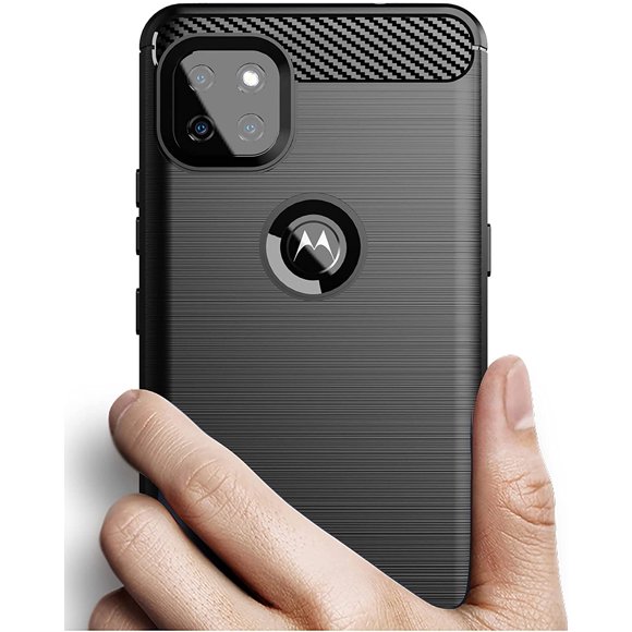 ORUYROP Moto One 5G Ace Slim Soft Case Compatible with Motorola Moto One 5G Ace Etuis Shell Coque Fundas One5G 5GAce Phone Cases Silicone Coque Fundas Bumper (Black)