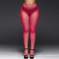thumbnail image 2 of Fgnfyis Elegant Women's Net Pattern Hosiery Stretchable Soft Nylon Blend Evening Wear Stockings Red One Size, 2 of 5