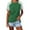 01# Sage Green, variant on YOTMKGDO Short Sleeve Crew Neck Shirt | Women's Patchwork Striped Color Block Loose Casual d T Shirt, summer tops for women (01# Yellow, S)