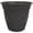 Teal, variant on The HC Companies 6 Inch Eclipse Round Planter Pots with Drainage Holes & Attached Saucer, Lightweight UV-Resistant Plastic Indoor & Outdoor Planters, 4-Pack Flower Pots for Garden & Home Decor, Teal