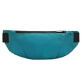 thumbnail image 1 of Marathon equipment storage bag large-capacity fitness invisible outdoor polyester purse - blue, 1 of 5