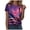 Purple, variant on mgoYE Women Top 250th Anniversary USA Shirt Women's American 250th Anniversary Printed Casual Sweatshirt 250 Years 1776–2026 Patriotic Shirt|Purple XL