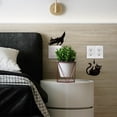 thumbnail image 5 of Light Switch Plate Stickers Labels Decals 6Pcs 7"x7" Funky Cats for Home House Decorative Funny Peel and Stick Light Wall Outlet Stickers for Switch Decoration, 5 of 9