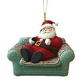 thumbnail image 2 of Creatine Santa Acrylic Winter Pendant Pendant Hanging Label Hanging, 2 of 7