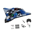 thumbnail image 3 of Avión de control remoto de espuma, avión RC, juguete volador para exteriores, regalos para niños de 14 años en , modelo , planeador de azul, 3 of 8