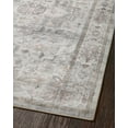 Loloi II Heidi Collection HEI02 Dove / Blush, Oriental Area Rug 7'6