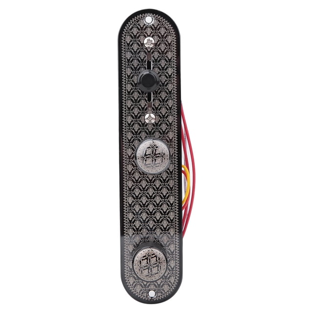 Placa de control precableada para guitarra eléctrica con interruptor (GE203)