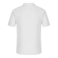 thumbnail image 4 of Hanerdun Men Casual Button Down Shirts Male Dress Shirts Leisure Top White 3XL, 4 of 5
