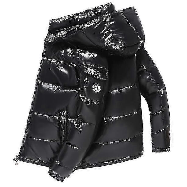 2026 Winter Men Thick Warm Hooded 90 %white Duck Down Jacket Waterproof Short Coat