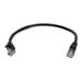 thumbnail image 2 of C2G 6in Cat6a Snagless Unshielded (UTP) Network Patch Ethernet Cable-Black - patch cable - 6 in - black, 2 of 2