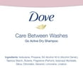 thumbnail image 3 of Dove Care Between Washes Dry Shampoo for Refreshed Hair Volume and Fullness, 5 oz (2 pack), 3 of 7