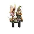 thumbnail image 2 of Tikeitoo Garden Statues Outdoor Decor Clearance Fairy Figurine Yard Art for Mom, Mothers Day Ideal Gifts, Indoor Outdoor Lawn Pathway Patio Ornaments, 2 of 3