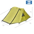 thumbnail image 3 of Ozark Trail Backpacking Tent, 2 Person Maximum, Easy to Set-Up For Camping or Hiking, Full Coverage Rain Fly, Size: 55in x 82.5in x 40in, 3 of 8