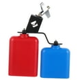 thumbnail image 4 of Minkissy Percussion Instruments Hand Percussion Cowbells Abs Metal Simple Design Sound Production 1Pack, 4 of 8