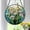 Size 3.54 inch, variant on Spring Snowdrop Faux Stained Glass Suncatcher, Spring Snowdrop Window Hanger, Flower Suncatcher, Birthday Gifts, Mom Gifts, Grandma Gifts