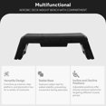 thumbnail image 2 of BalanceFrom Multifunctional Fitness Deck, Aerobic Stepper or Weight Bench with Compartment, 2 of 9