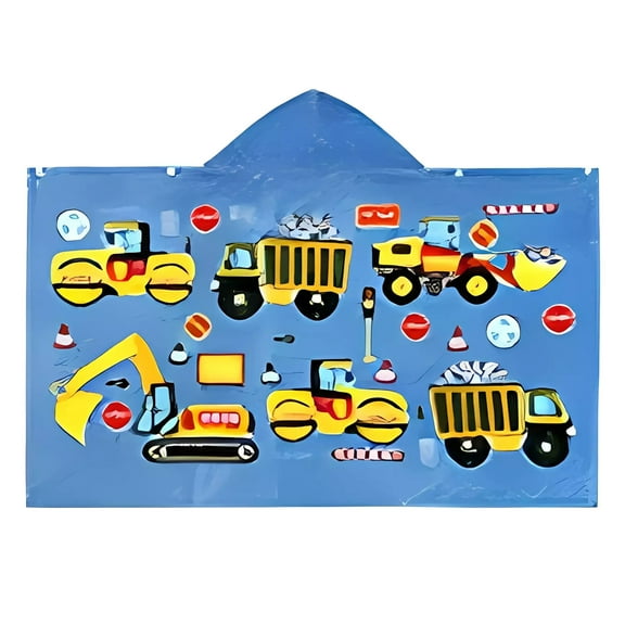 NQyIOS Kids Hooded Bath Towel-Soft Thick 100% Cotton Hooded Beach Towel for Kids 3-10 Years,Absorbent Fast-Drying Cute Toddler Bath & Swim Towels for Boys & Girls 30"x50" D