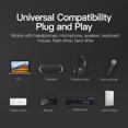 thumbnail image 4 of Adaptador Ygjytge 4 Puertos USB 3.0 Hub Super Speed 5Gbps para PC Portátil, 4 of 9