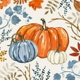 thumbnail image 3 of Barnes, Victoria 15x15 Black Modern Framed Museum Art Print Titled - Autumn Pumpkin II, 3 of 5