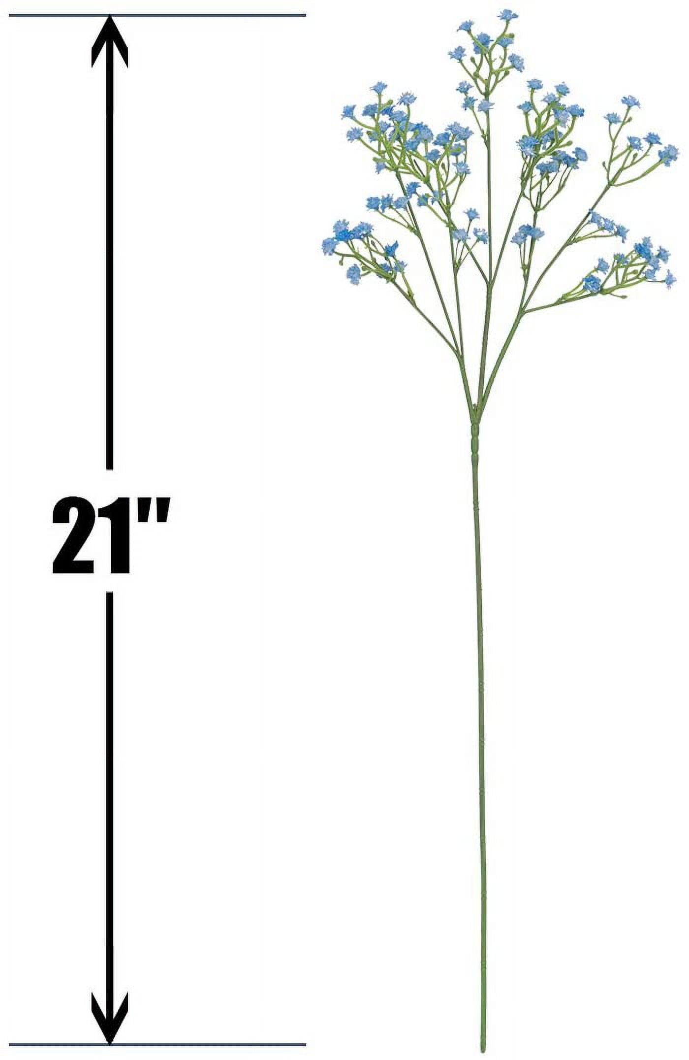 Dalrosia Artificial Baby Breath Gypsophila Flowers Bouquets 10PCS Real Touch Flowers for Wedding Party DIY Wreath Floral Arrangement Home Decoration