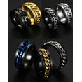 thumbnail image 3 of Anxiety Rings Fidget Rings for Women Stress Relief Spinner Rings for Teen Girls Stress Rings 4Pcs 6MM Titanium Steel Rings Size 5-12_Gift Of G, 3 of 4