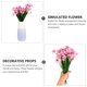 thumbnail image 3 of unbranded 1Jgo Flor Falsa Plástica Rosa Violeta Para Ramo Y De, 3 of 5
