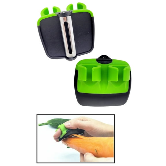 Simply Good Easy Grip Fruit and Vegetable Peeler - Handle-Free Design For Pain-Free Food Prep