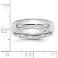 thumbnail image 2 of 10K White Gold 10Kw 6mm Milgrain Comfort Fit Band Size 13.5 Made In United States 1wmc060-13.5, 2 of 5