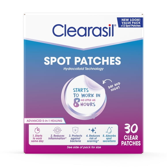 [ Parche para granos Clearasil Hidrocoloide 30 unidades ]