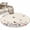 Khaki Light Purple, variant on Round Rug 5Ft Washable Non-Slip, Spring Floral Butterfly Circle Area Rugs for Living Room Bedroom, Farmhouse Flowers Botanical Indoor Floor Mats Carpet Runner for Home Decor Aesthetic