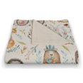 thumbnail image 3 of Creative Products Whimsical Woodland Animals 50x60 Coral Fleece Blanket, 3 of 3