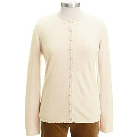 Women's Scallop-Edge Cardigan